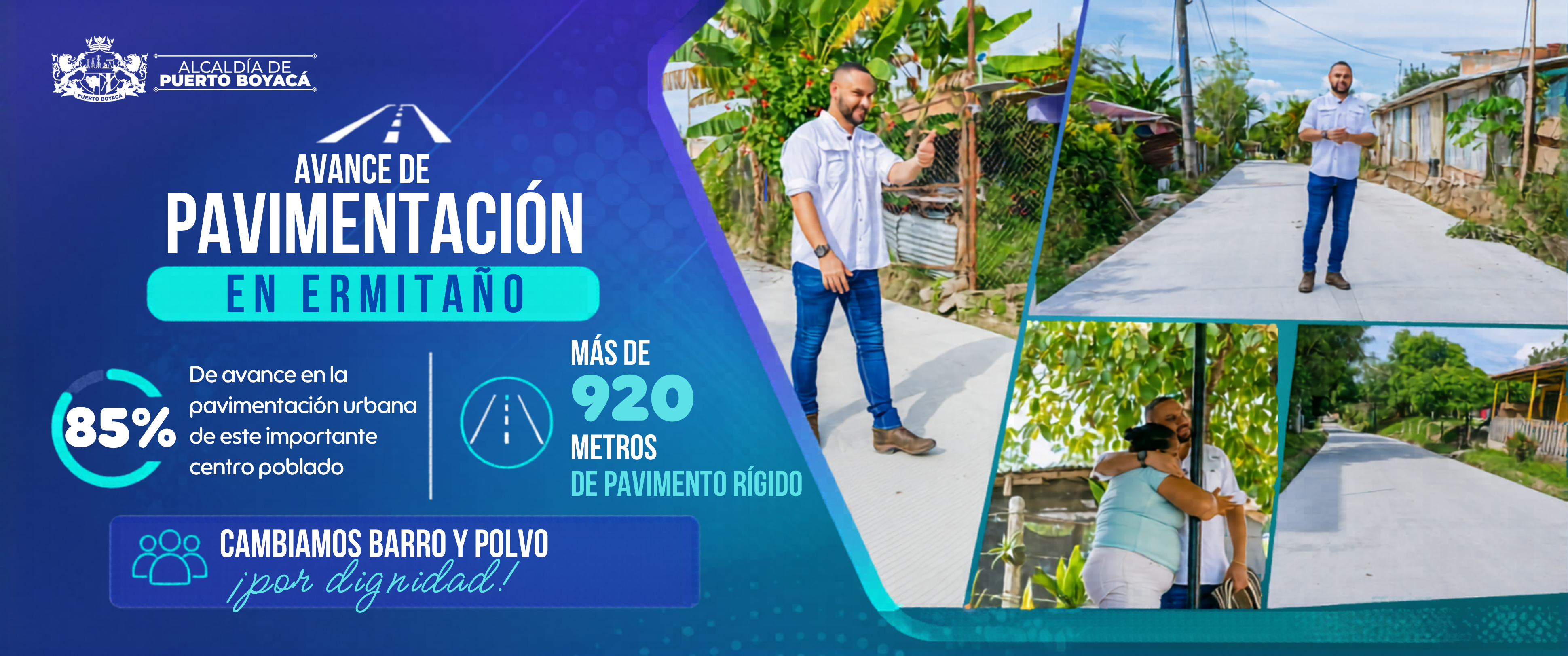 AVANCE PAVIMENTACION ERMITAÑO